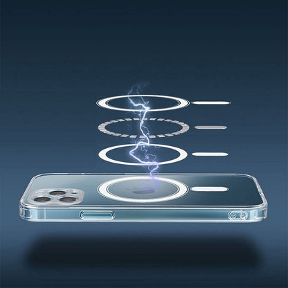 Custodia MagSafe per Samsung Galaxy S24 Ultra - Trasparente