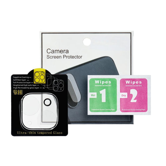 Protezione per fotocamera iPhone 15 Plus (Glass - Trasparente)