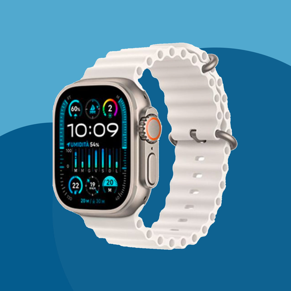 Apple Watch Ultra 2 49MM - Cinturino Ocean