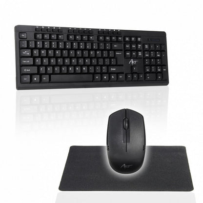 Tastiera e mouse wireless
